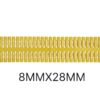 9910 <br>6MM X 28MM RED WALL PLUG - Image 3