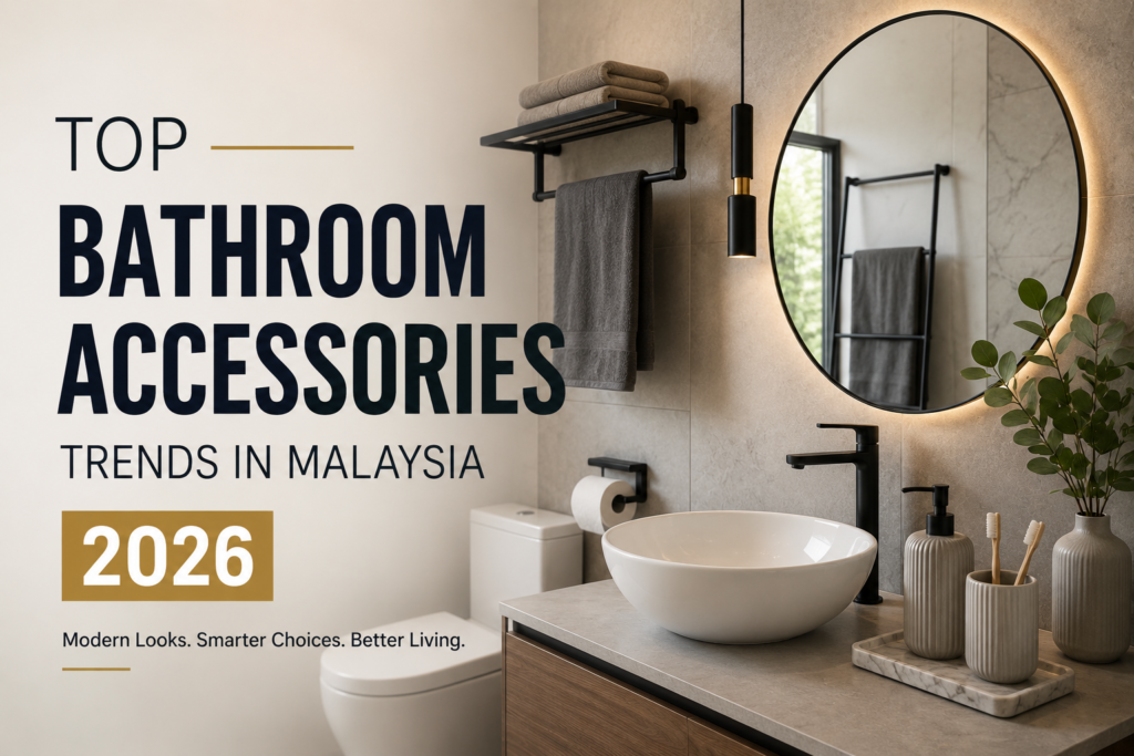 Top Bathroom Accessories Trends in Malaysia 2026