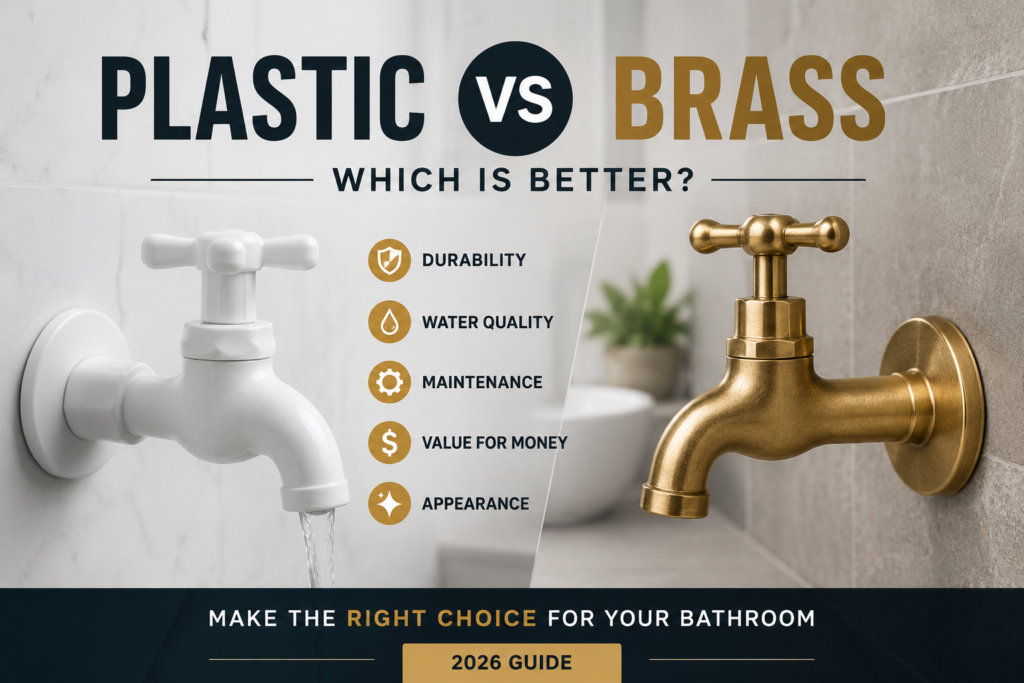 Plastic vs Brass Tap
